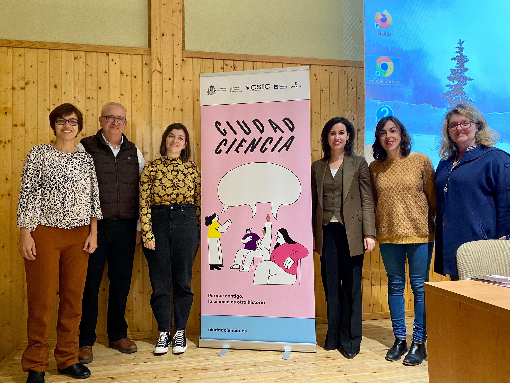 Presentación de Ciudad Ciencia en Ejea de los Caballeros